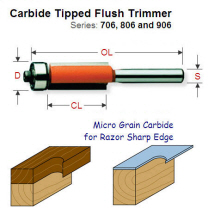 1/2 inch (12.7mm) Premium Quality Flush Trimming Bit 806.627.11