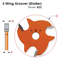 5mm Pemium Quality Carbide Tipped Groover (Slotter) 822.350.11