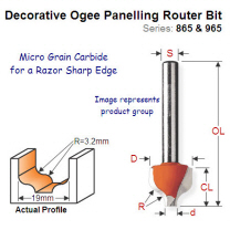 Premium Quality Decorative Ogee Bit 965.503.11