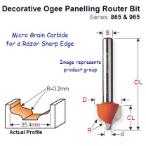 Premium Quality Decorative Ogee Bit 965.504.11