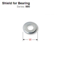 9.5mm Shield for Bearing 990.422.00