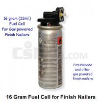 Fuel Cell 16 Gram (32ml) for Finish Nail Guns