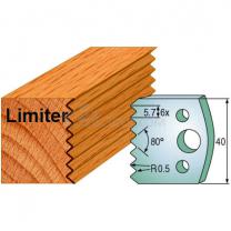 Pair of Universal Profile Limiters 40 x 4mm 691.077